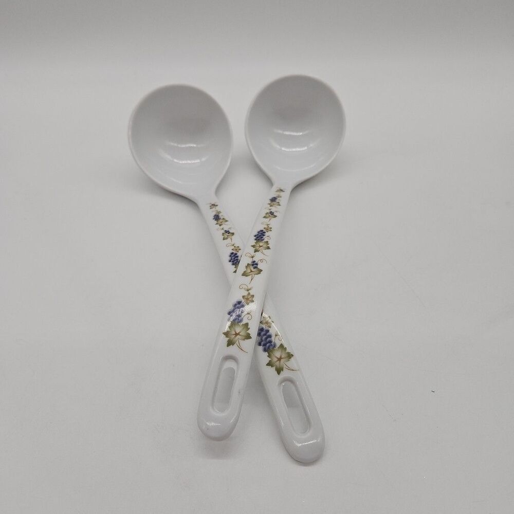 Old Country Roses Melamine Ware Serving Spoon & Ladle Unused
